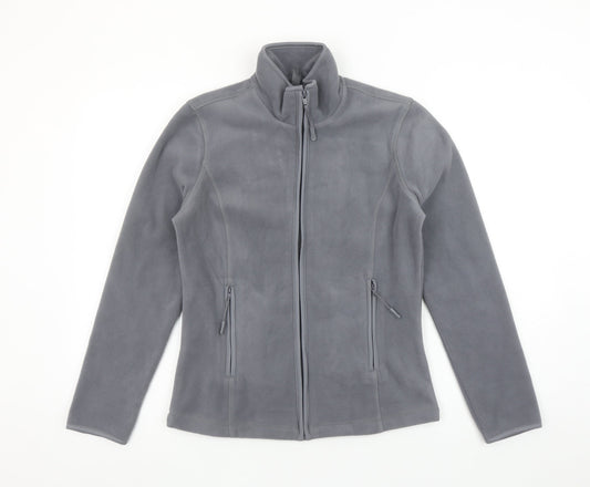 Kariban Womens Grey Fleece Full Zip Jacket Size S