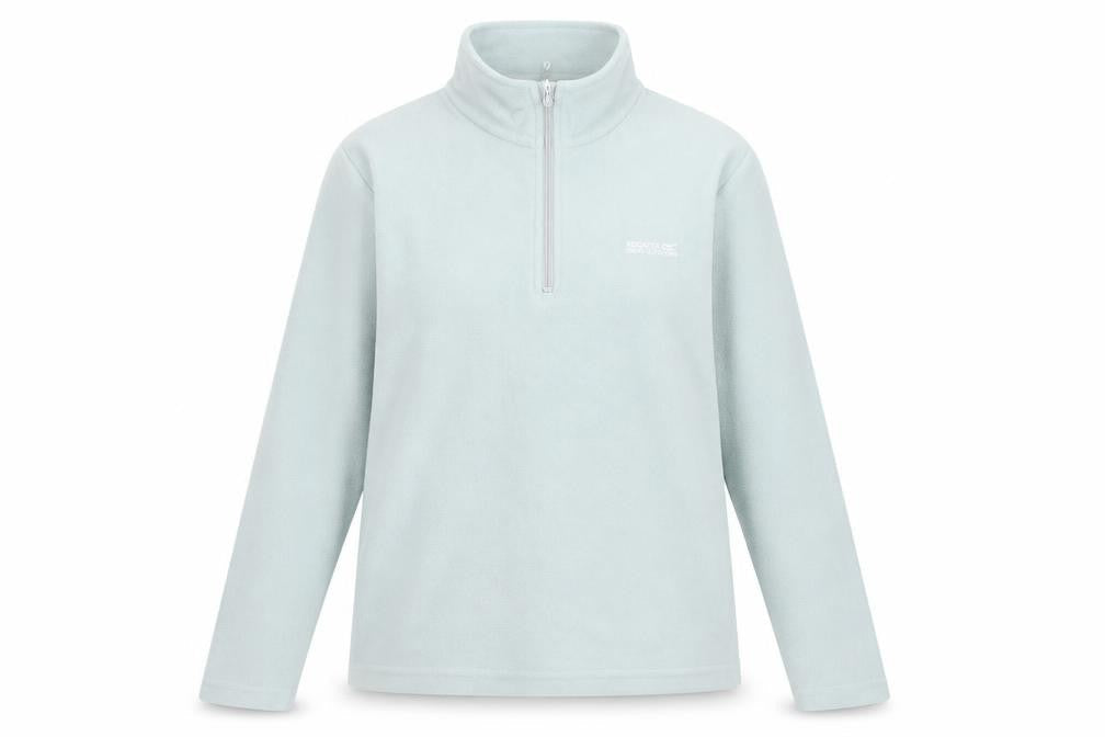 Regatta Women's Grey 1/4 Zip Fleece Sweatshirt UK 14