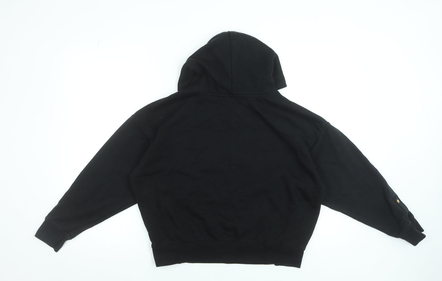Jordan Girls Black XL 13-15 Years Pullover Hoodie with Gold Logo