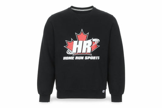Russell Athletic Men's Black Crew Neck Pullover Sweatshirt Size S