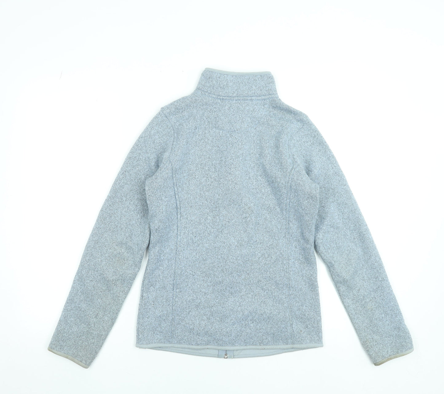 Peter Storm Womens Grey Fleece Full Zip Jacket Size 8