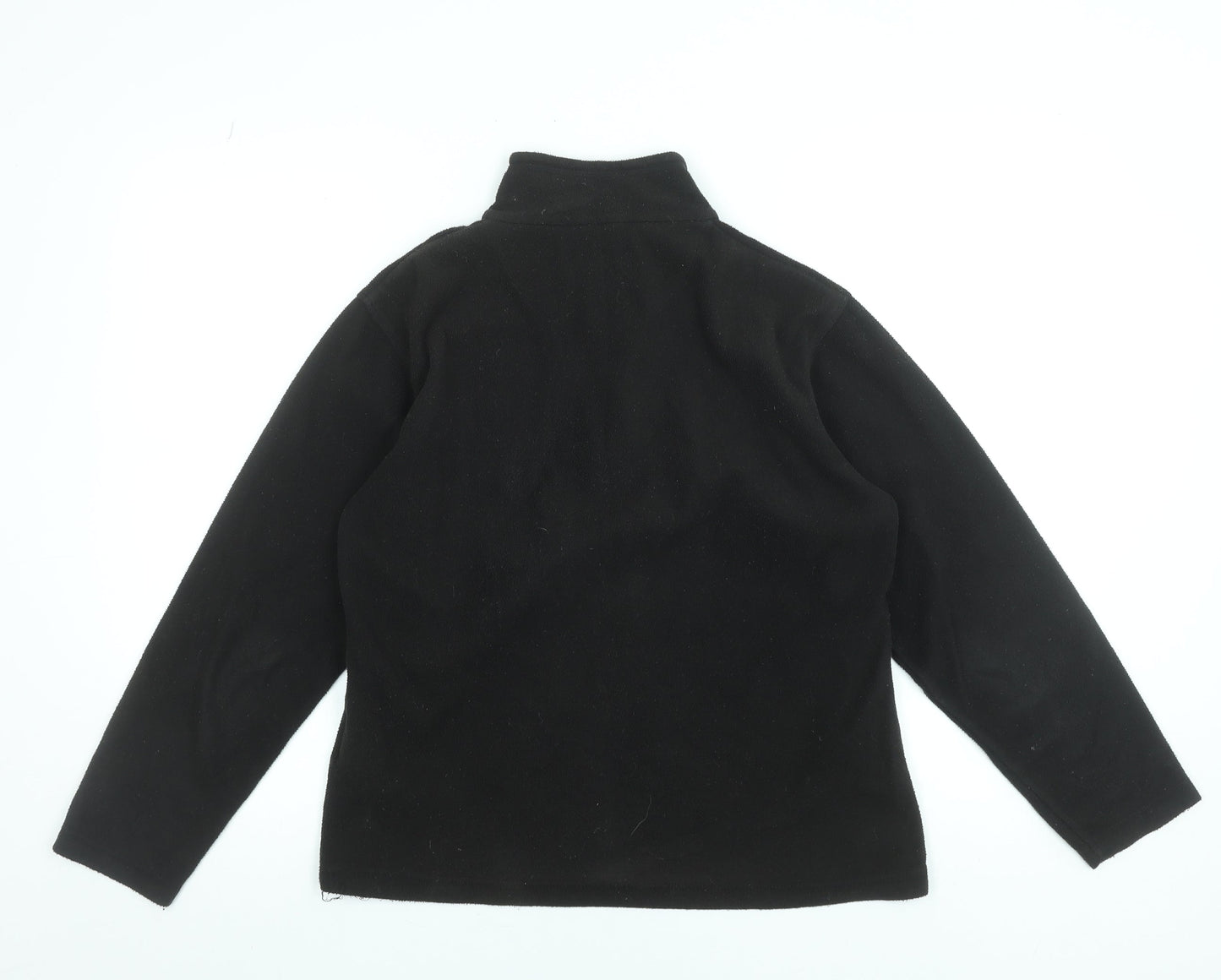 Regatta Women’s Black Fleece Half Zip Pullover UK 12