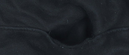 Vans Boys Black XL Pullover Hoodie with Logo Print