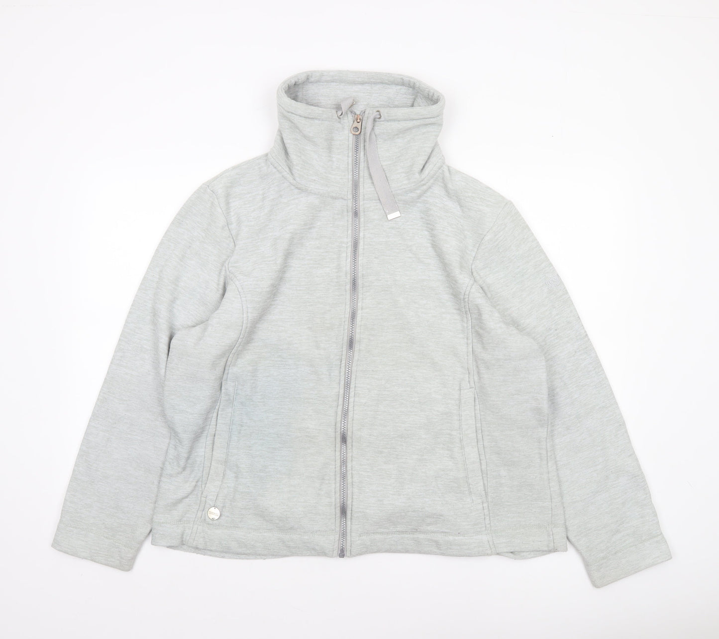 Regatta Womens Grey Full Zip Fleece Jacket Size 20