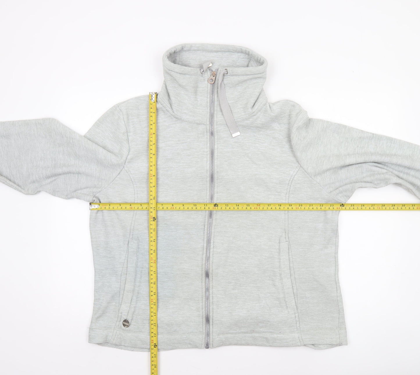 Regatta Womens Grey Full Zip Fleece Jacket Size 20