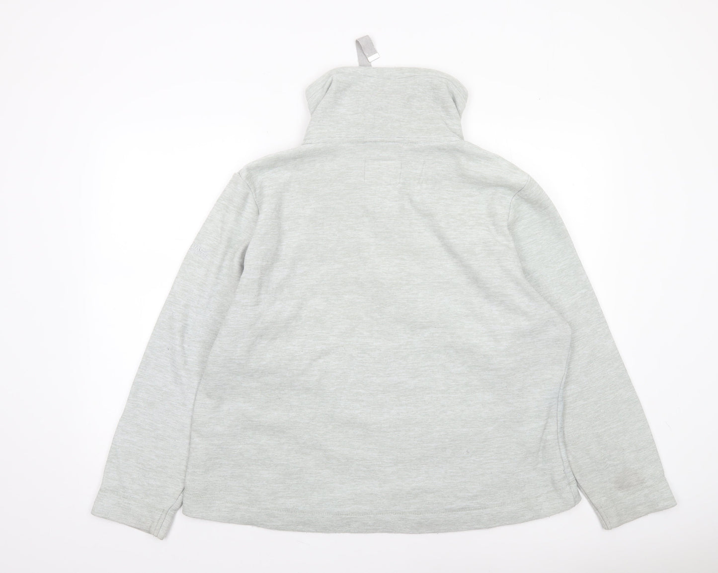 Regatta Womens Grey Full Zip Fleece Jacket Size 20