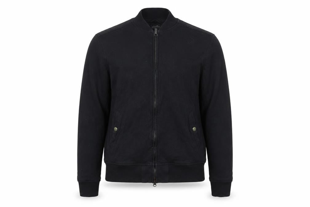 Good Man Brand Men's Black Cotton Bomber Jacket Size S
