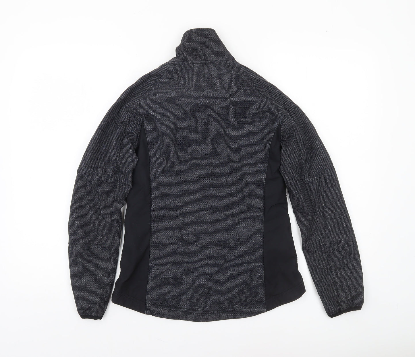 Cape Women's Black Size 8 Softshell Jacket Lightweight Zip Up
