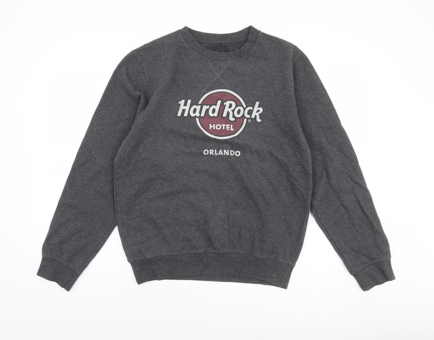 Hard Rock Hotel Orlando Men's Grey Medium Crew Neck Sweatshirt