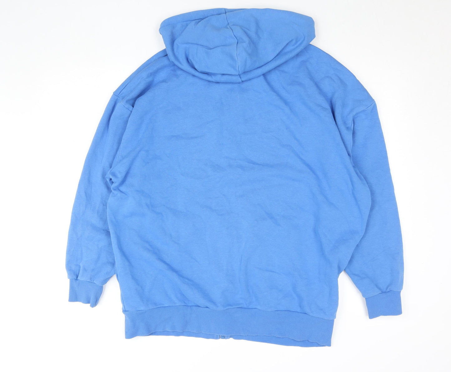 C&A Clockhouse Men's Blue Full Zip Hoodie S Sports Baseball Graphic