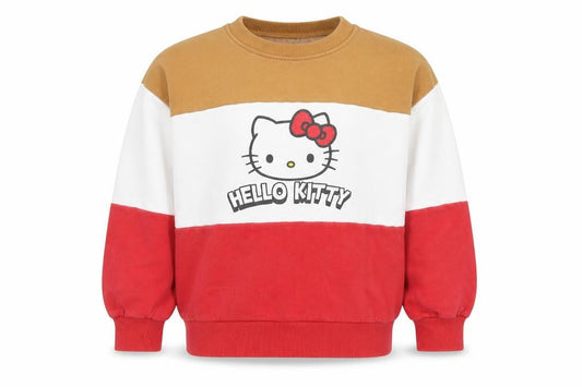 Zara Kids Girls Multicoloured Hello Kitty Pullover Sweatshirt 10 Years