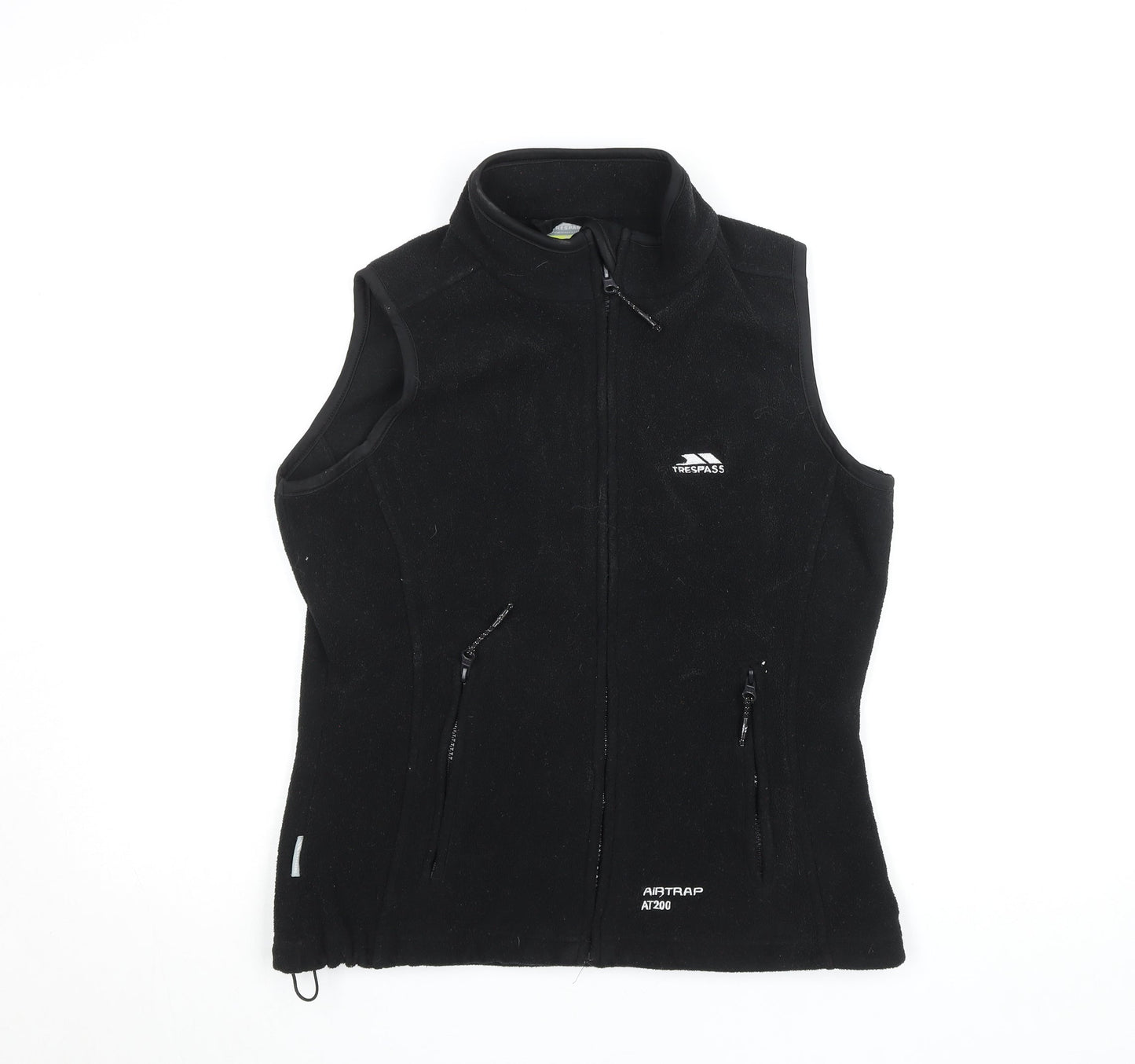 Trespass Men's Black Fleece Bodywarmer Waistcoat S Airtrap AT200