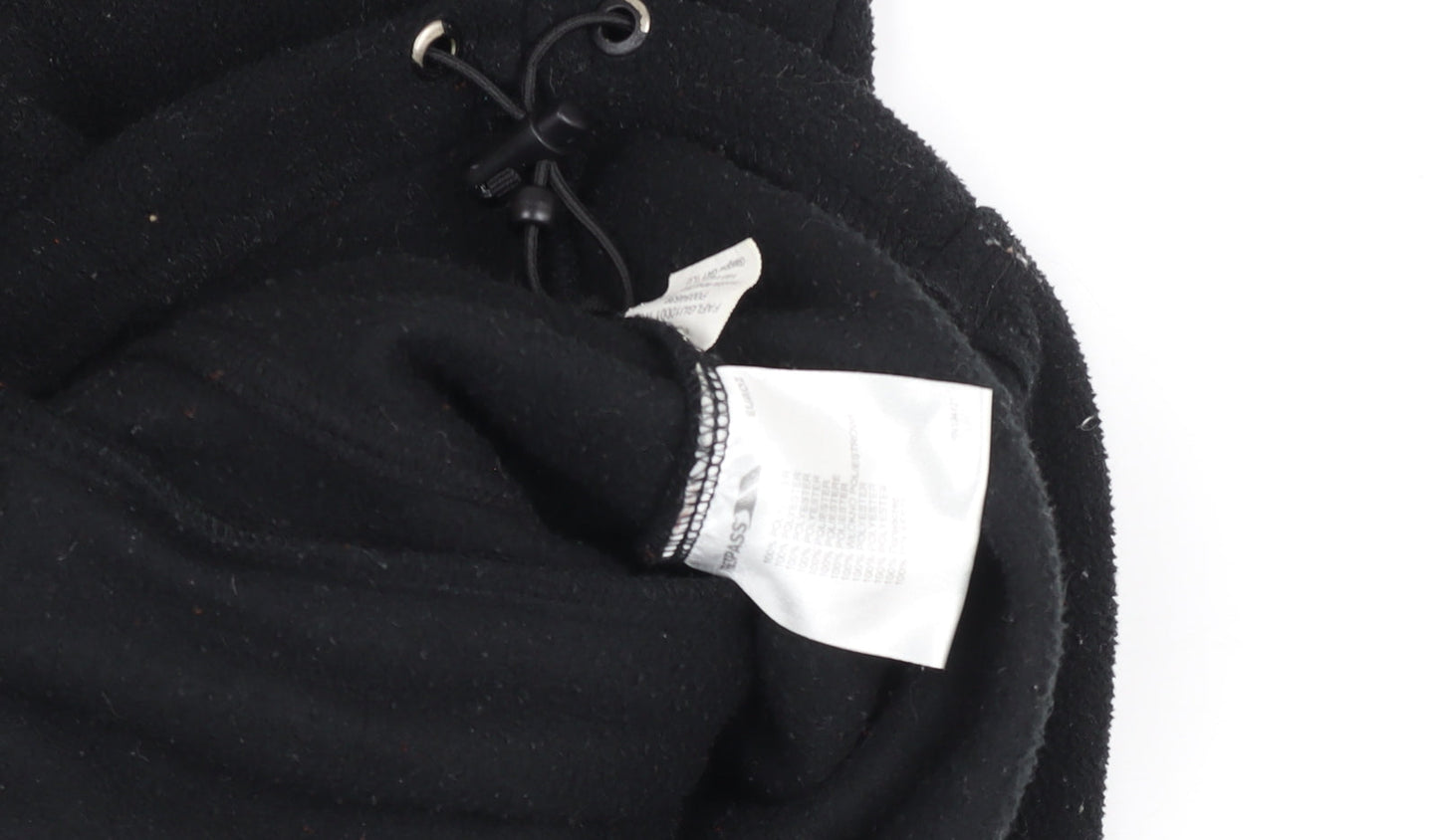 Trespass Men's Black Fleece Bodywarmer Waistcoat S Airtrap AT200