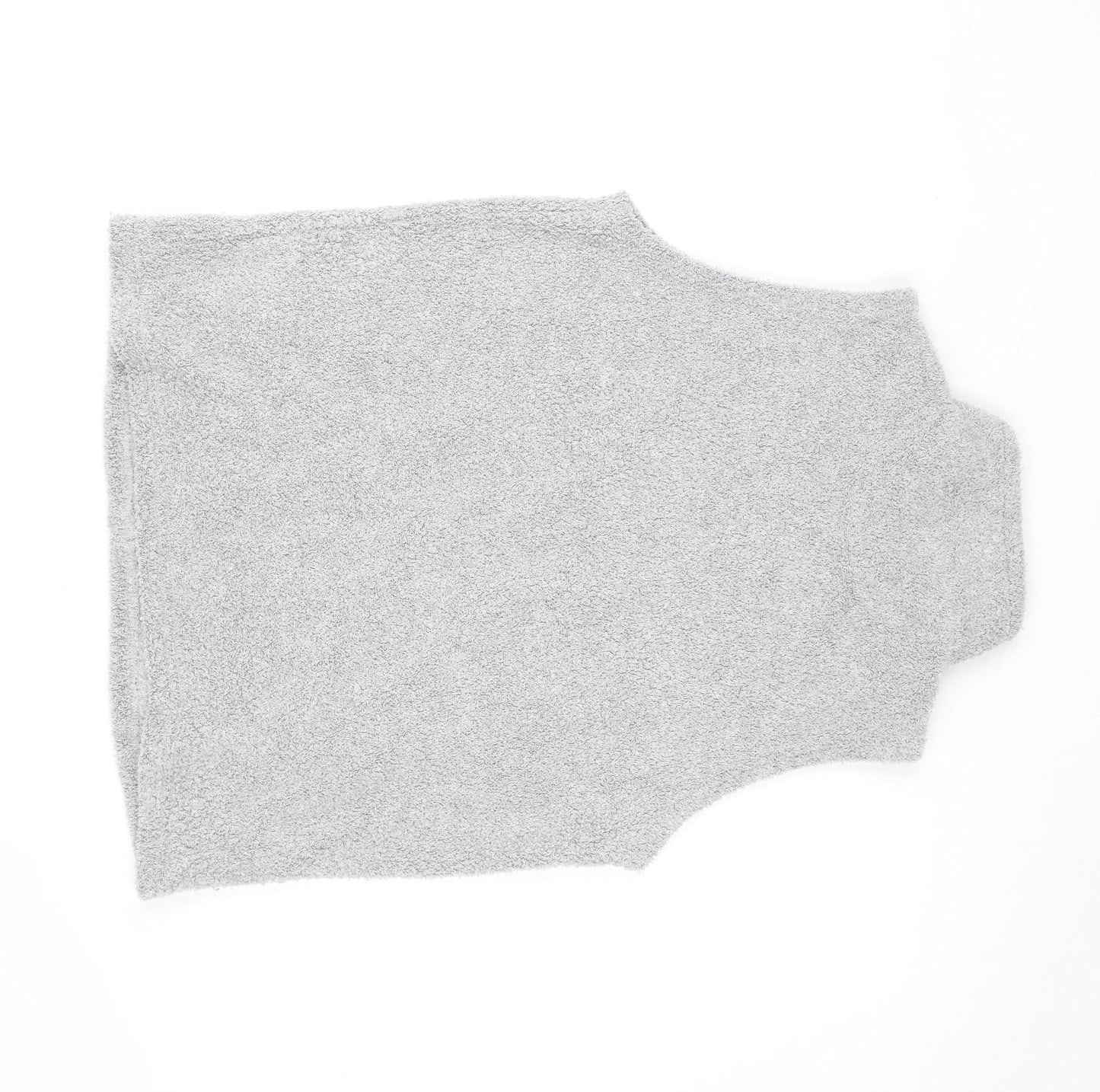 EWM Mens Grey Fleece Bodywarmer Waistcoat M Full Zip Pockets