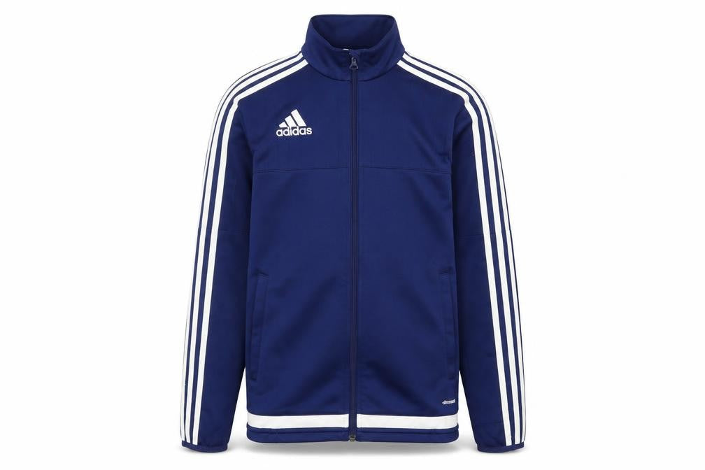 Adidas Boys Blue 13-14 Years ClimaCool Track Jacket Full Zip Sports Top