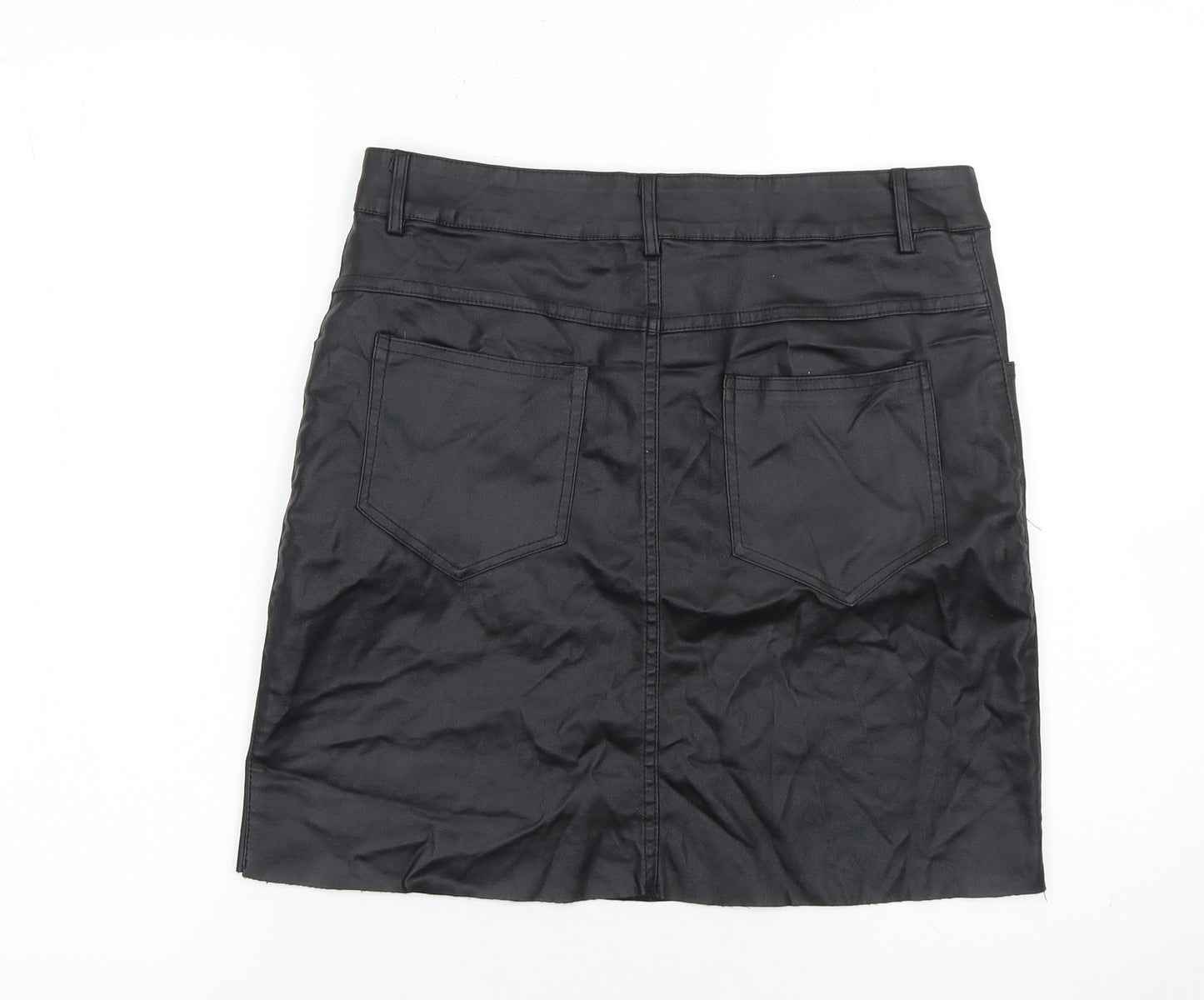 PrettyLittleThing Women’s Black Stretch Pencil Skirt Size 12