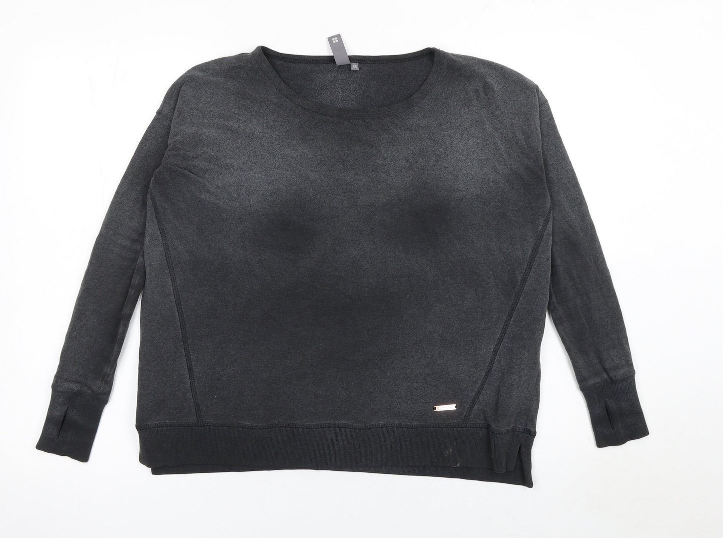 Sweaty Betty Women Black XS Pullover Sweatshirt Long Sleeve