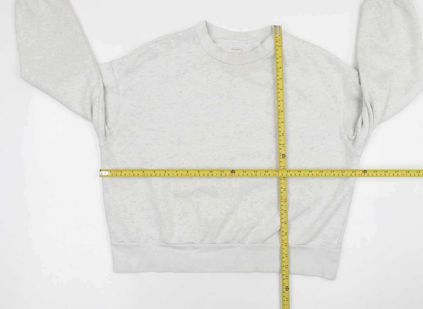 All Fenix Women's Grey Crew Neck Pullover Sweatshirt Size S