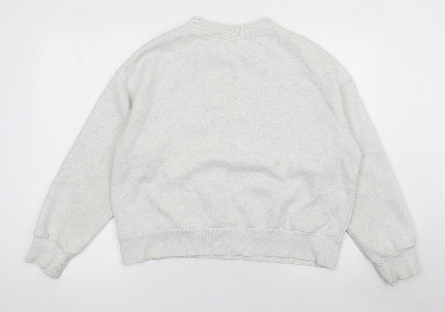 All Fenix Women's Grey Crew Neck Pullover Sweatshirt Size S