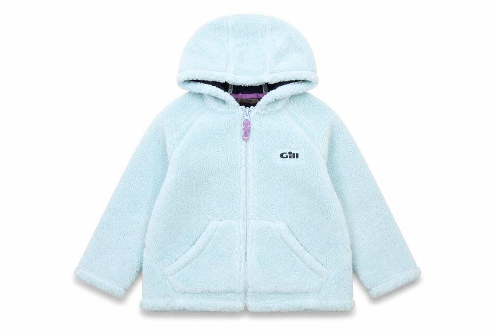 Gill Girls Blue Hooded Fleece Zip Jacket 10 Years