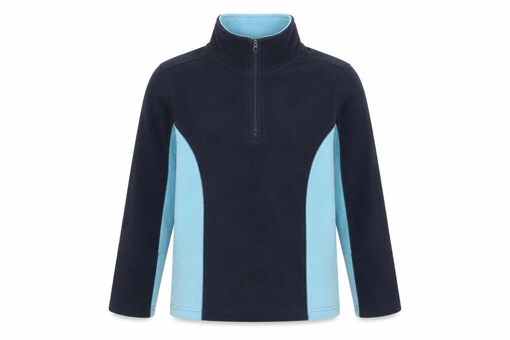 Peter Storm Boys Blue Fleece 1/4 Zip Pullover Sweatshirt Size 10 Years