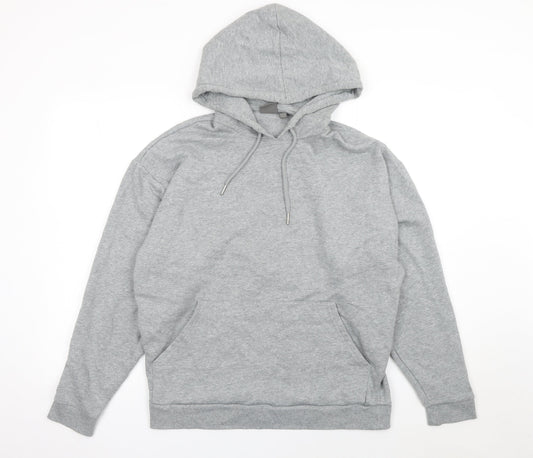 ASOS Men’s Grey Pullover Hoodie Size M Regular Fit