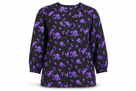 Dunnes Womens Multicoloured Floral Button Blouse Size M