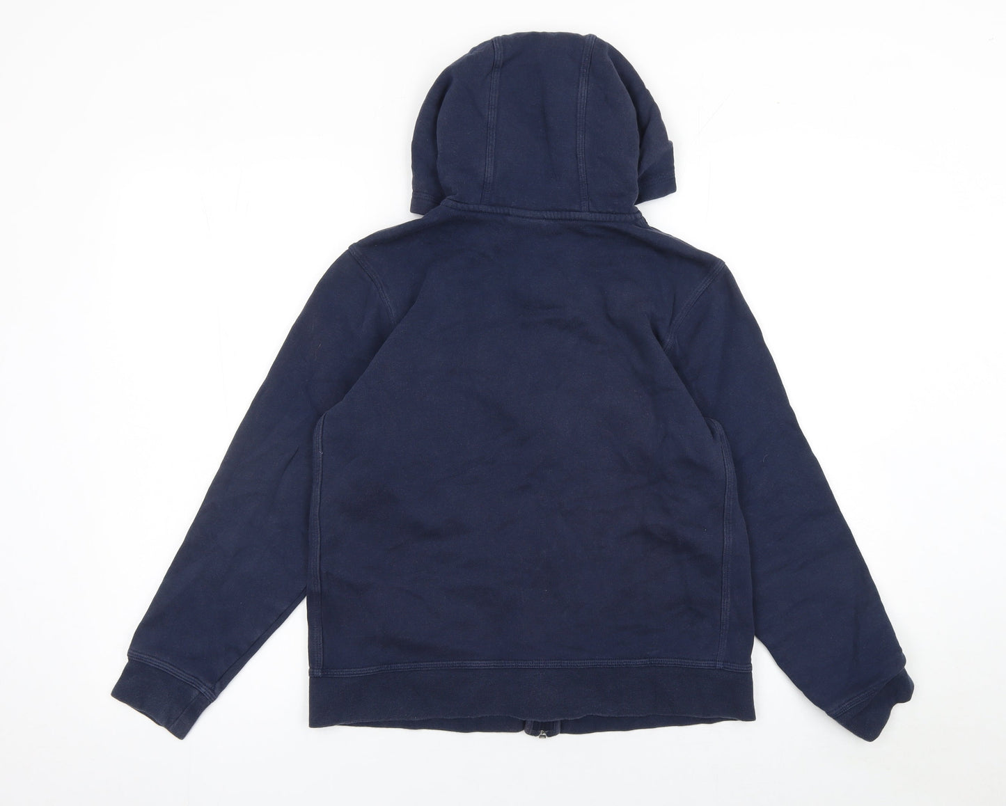 Nike Boys Blue Full Zip Fleece Hoodie 12-13 Years Regular Fit