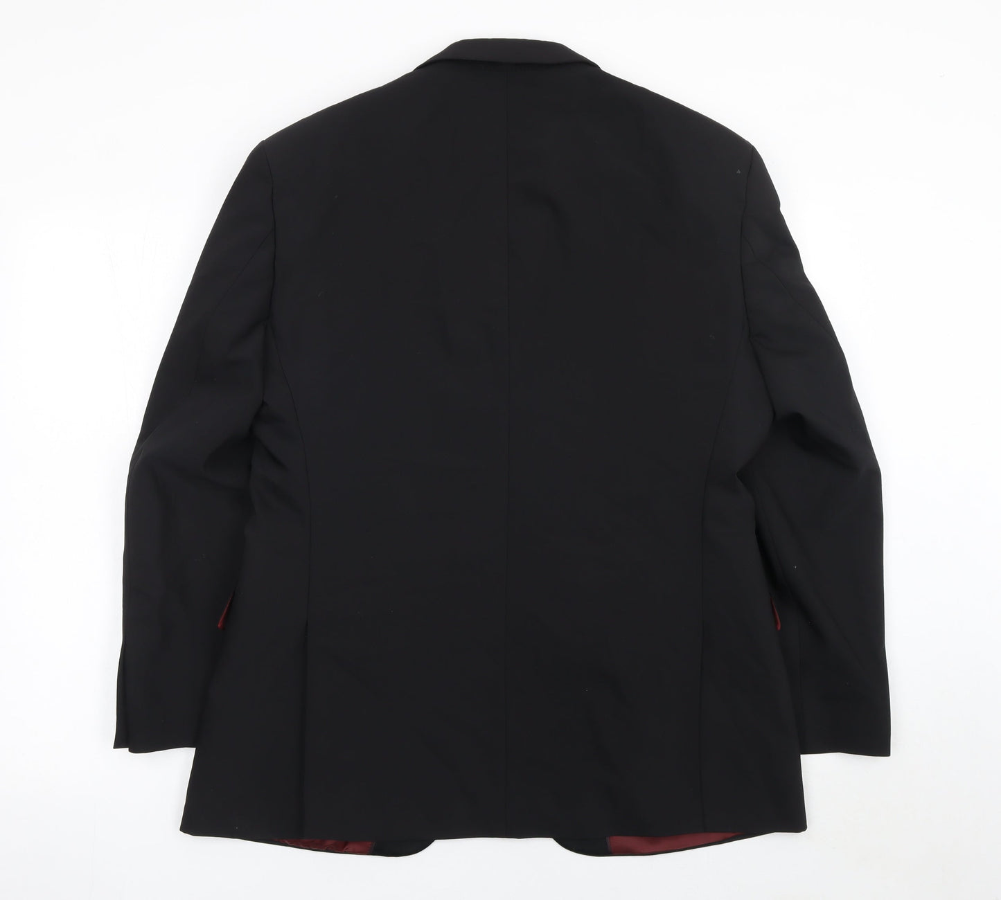 Marks and Spencer Mens Black 42S Wool Blend Tuxedo Jacket
