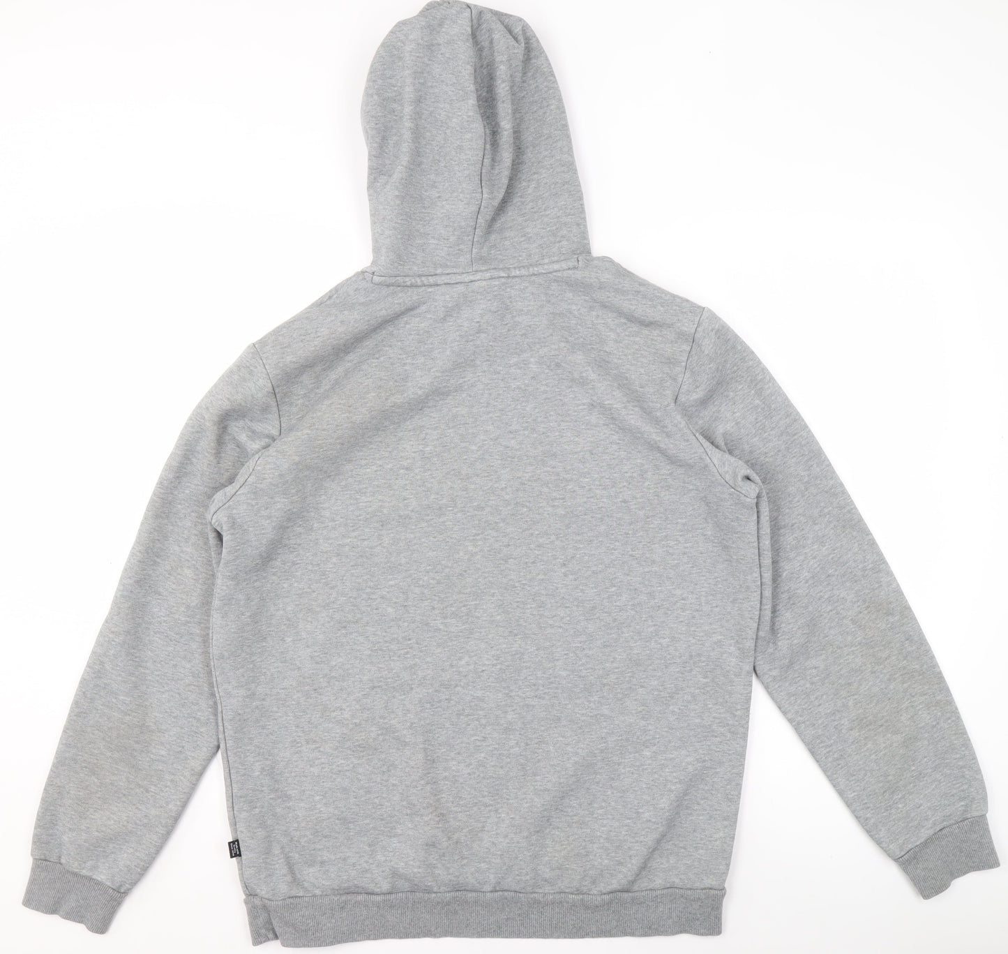 Puma Men's Grey Pullover Hoodie Size M Regular Fit Sportswear