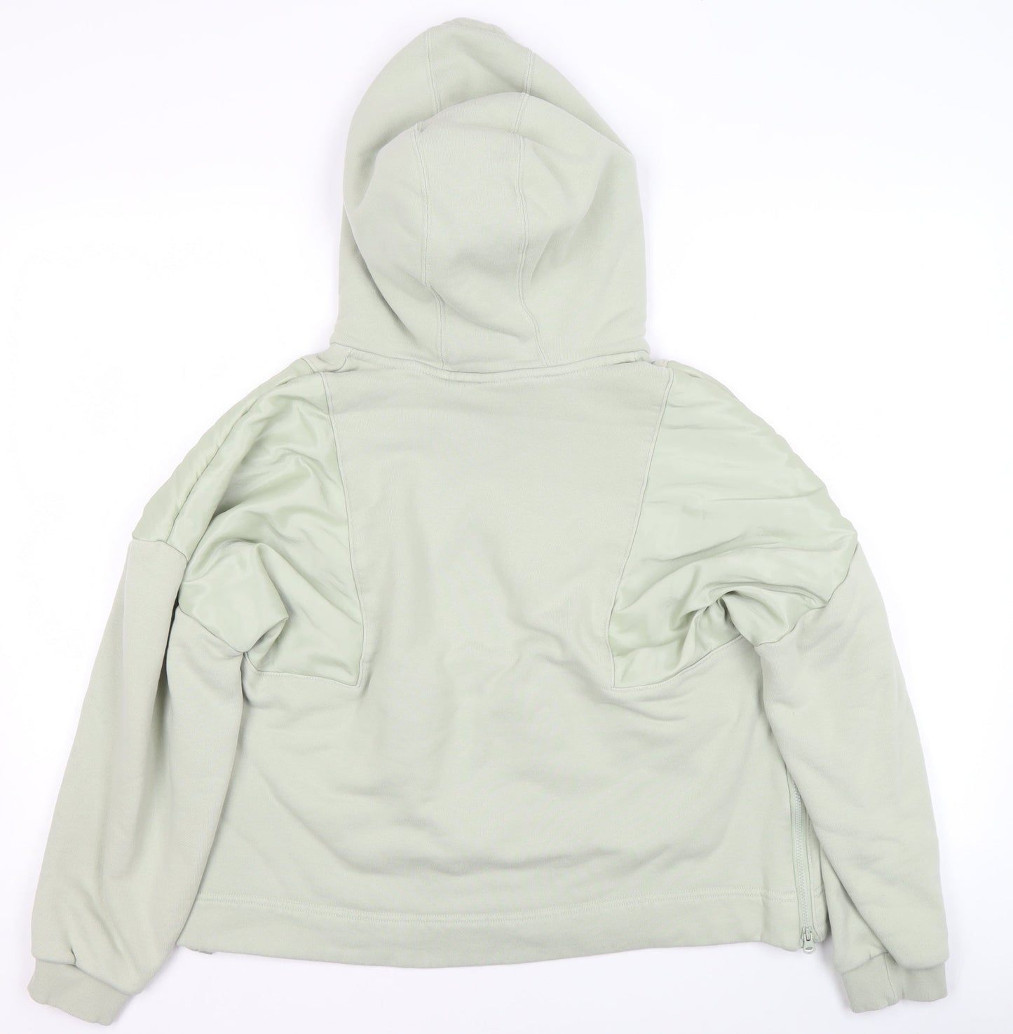 Adidas Women’s Green Pullover Hoodie Size 10 Relaxed Fit