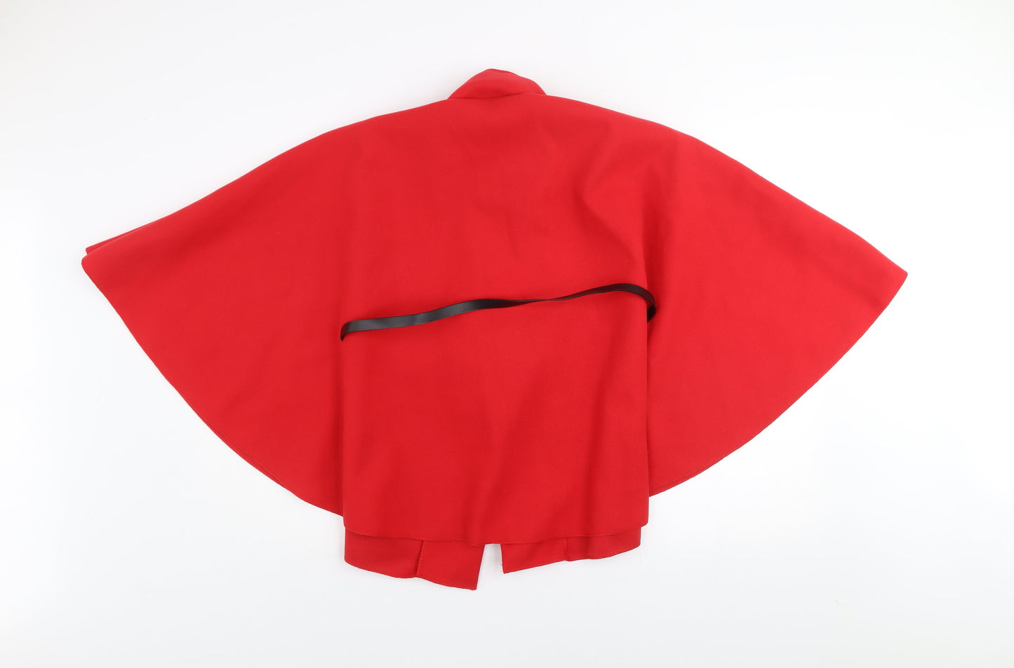 Maia Hemera Women’s Red Cape High Neck Belted Polyester One Size
