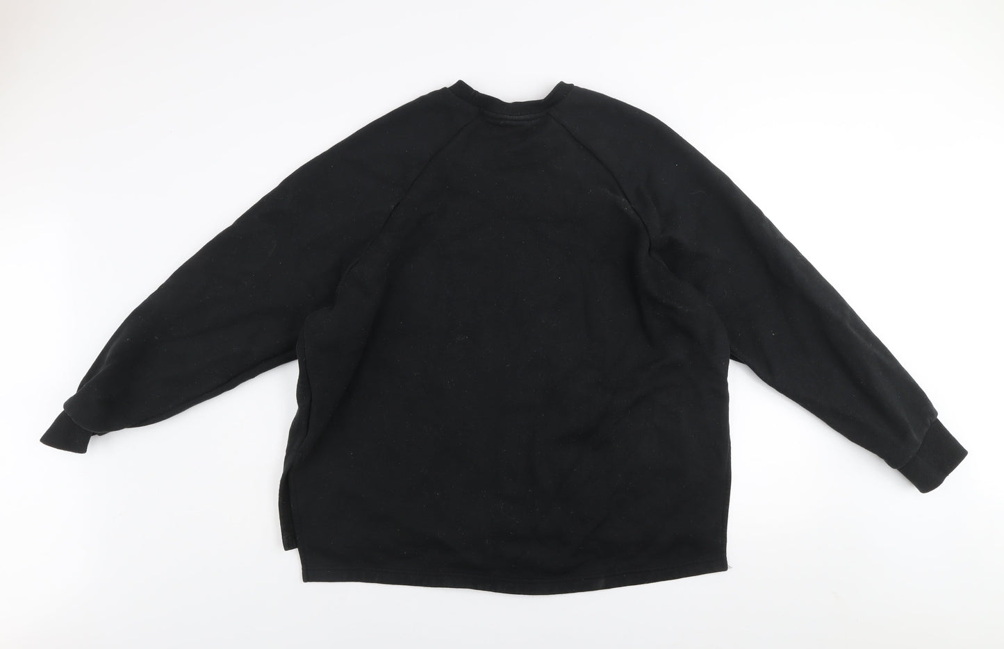 Pump Iron Men's Black Crew Neck Gym Sweatshirt Size S