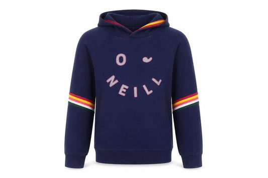 O'Neill Girls Blue Rainbow Stripe Pullover Hoodie Size 14 Years
