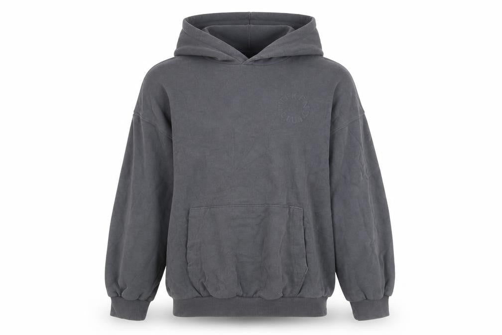 Marks & Spencer Girls Grey Pullover Hoodie 13-14 Years Cotton Blend