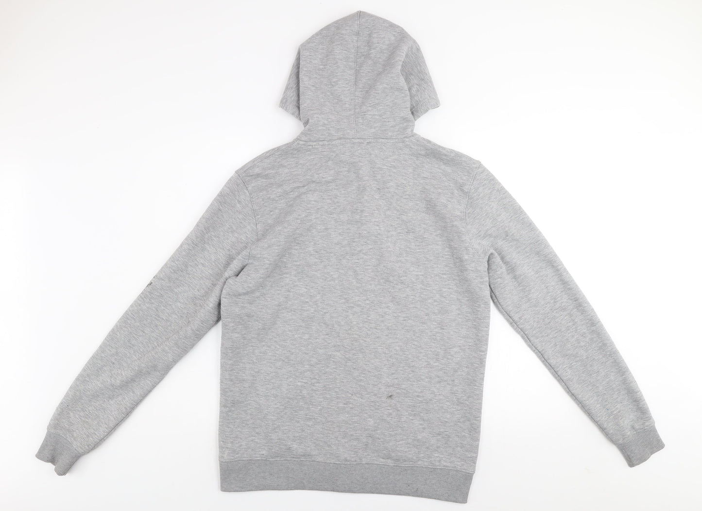 Gym King Men's Grey Large Full Zip Hoodie Jacket