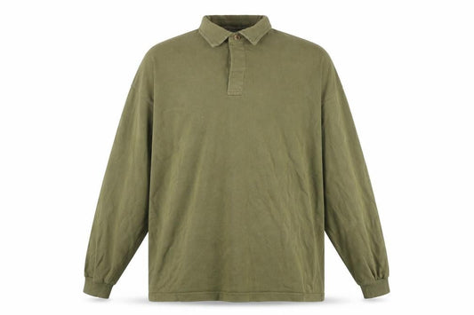 Hawkshead Men's Green XL Long Sleeve Cotton Button-Up Shirt