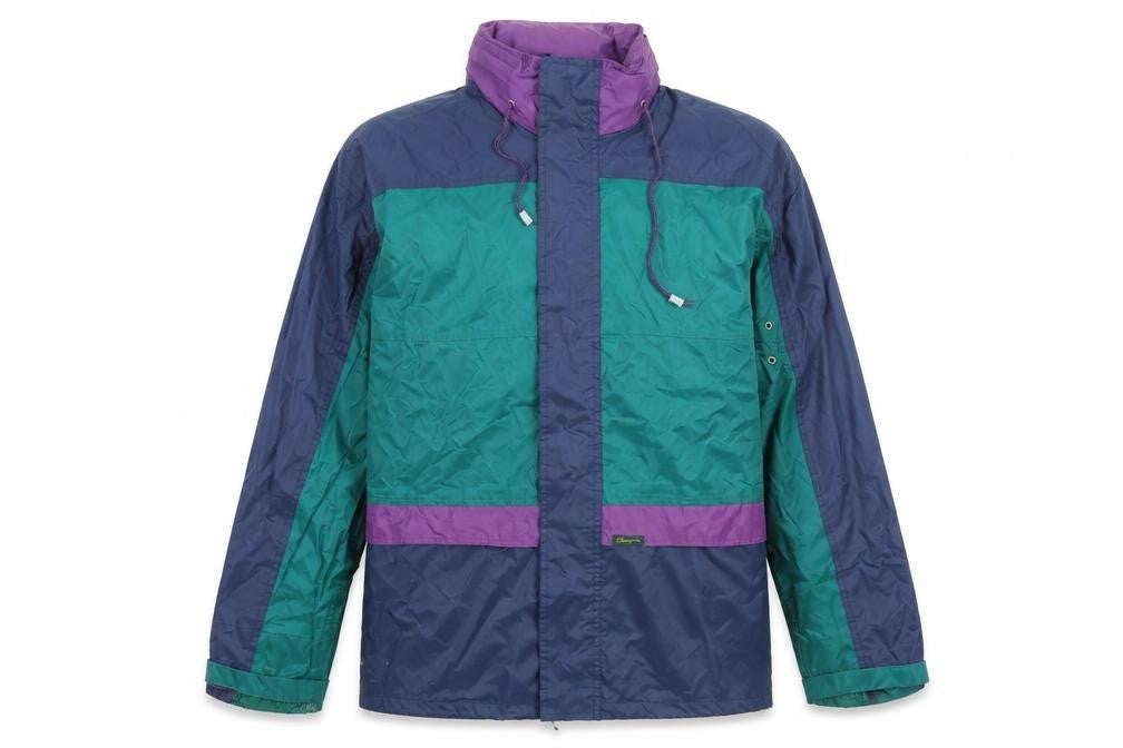 Champion Womens Multicoloured L 90s Windbreaker Jacket