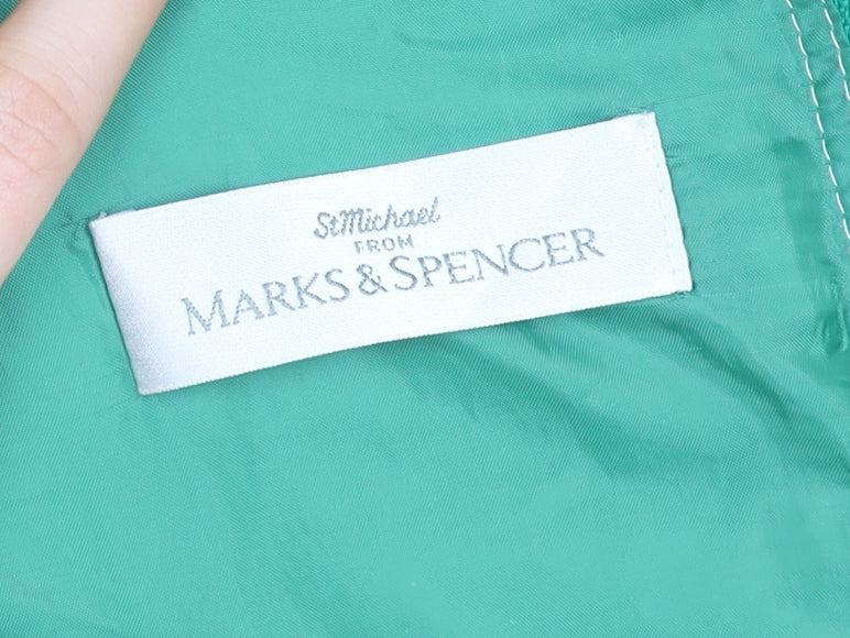 Marks and Spencer Women’s Green Mid-Length Anorak Jacket UK 10