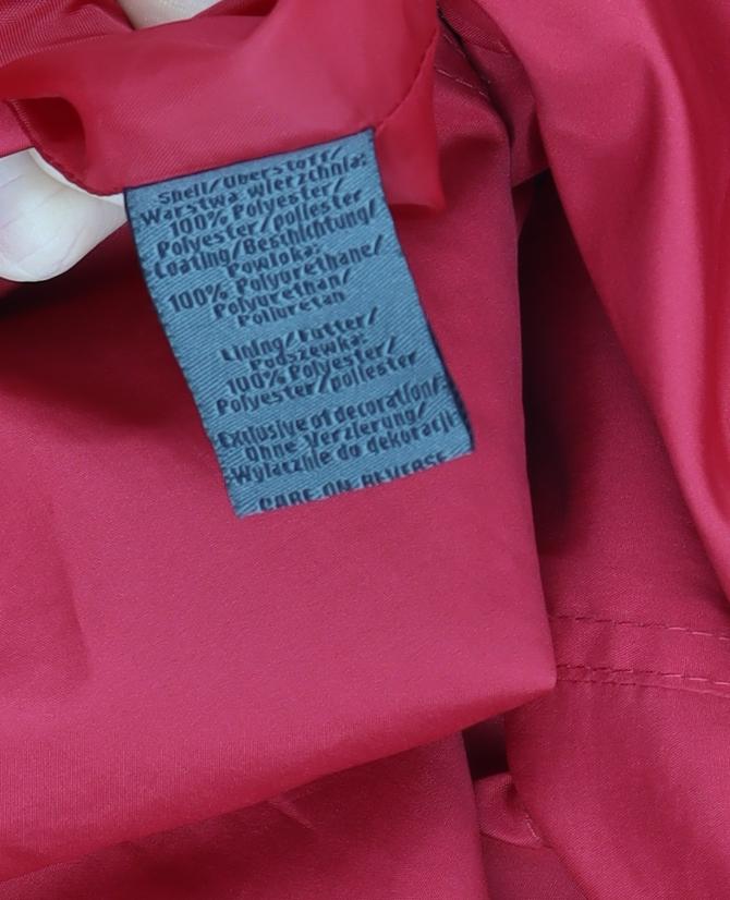 Novelti Women’s Red Parka Jacket XL Long Sleeve Drawstring Waist