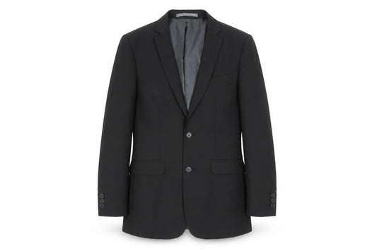 Marks & Spencer Women's Black Regular Fit Two-Button Blazer Size M