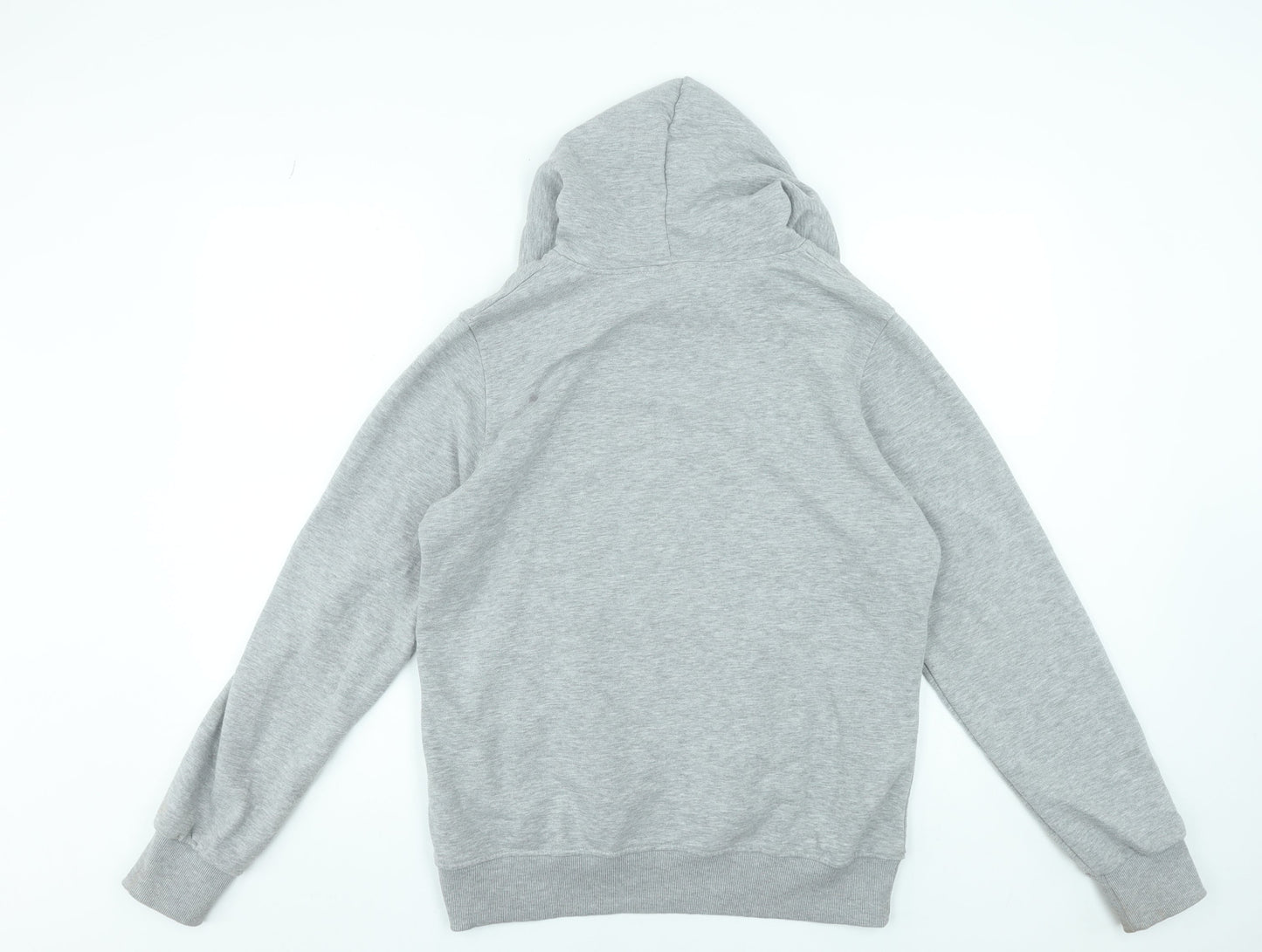 Champion Mens Grey 2XL Pullover Logo Hoodie Sweatshirt