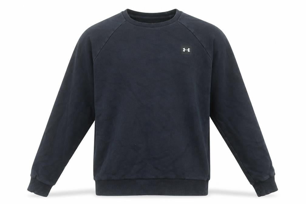 Under Armour Men's Black XS Pullover Crew Neck Fleece Sweatshirt