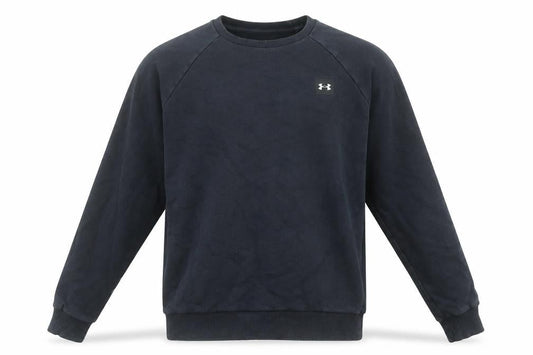 Under Armour Men's Black XS Pullover Crew Neck Fleece Sweatshirt