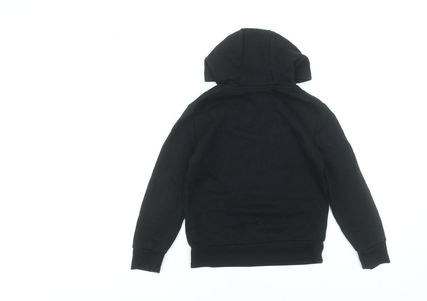 PlayStation Boys Black Pullover Hoodie 8-9 Years Cotton Blend Gamer Style