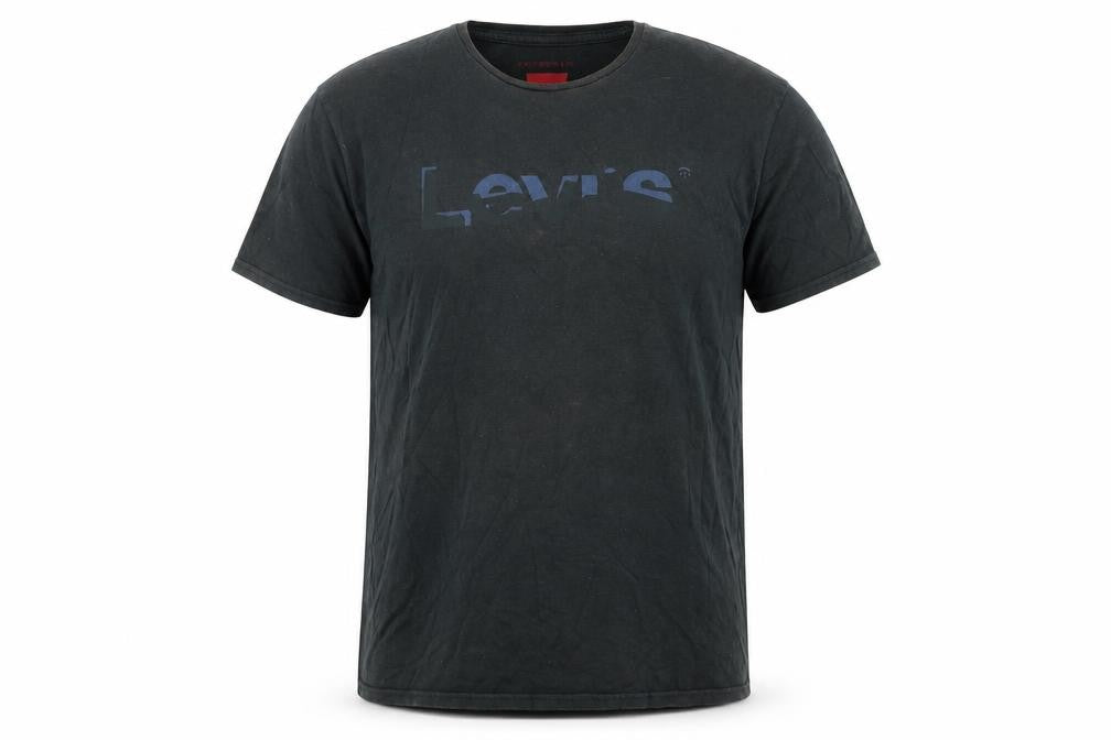 Levi's Men's Black Logo Graphic Cotton T-Shirt Size L