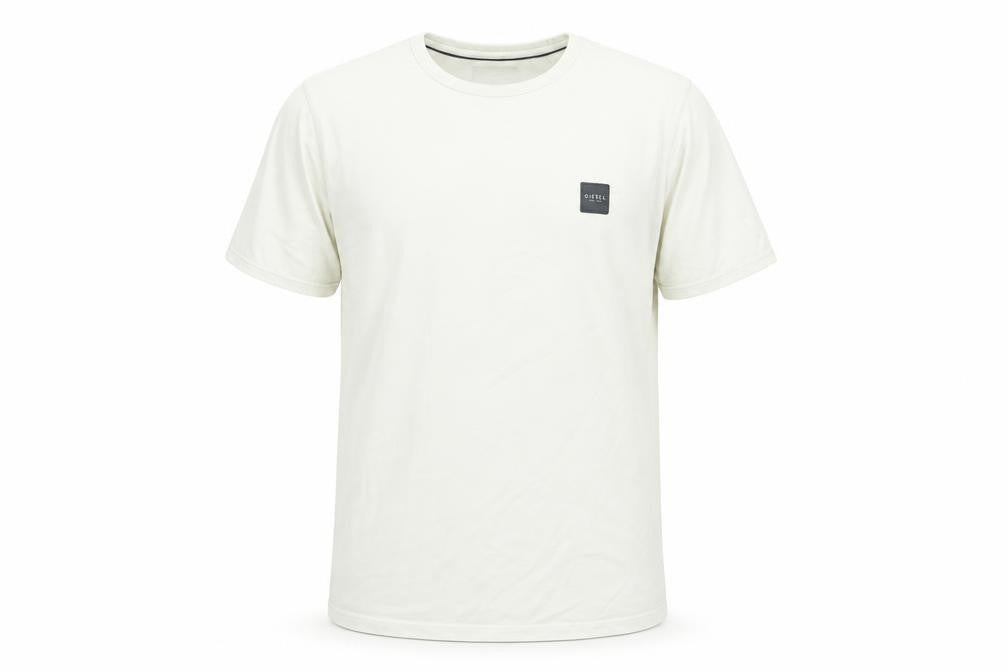 Diesel Men's Beige XL Crew Neck Cotton Short Sleeve T-Shirt