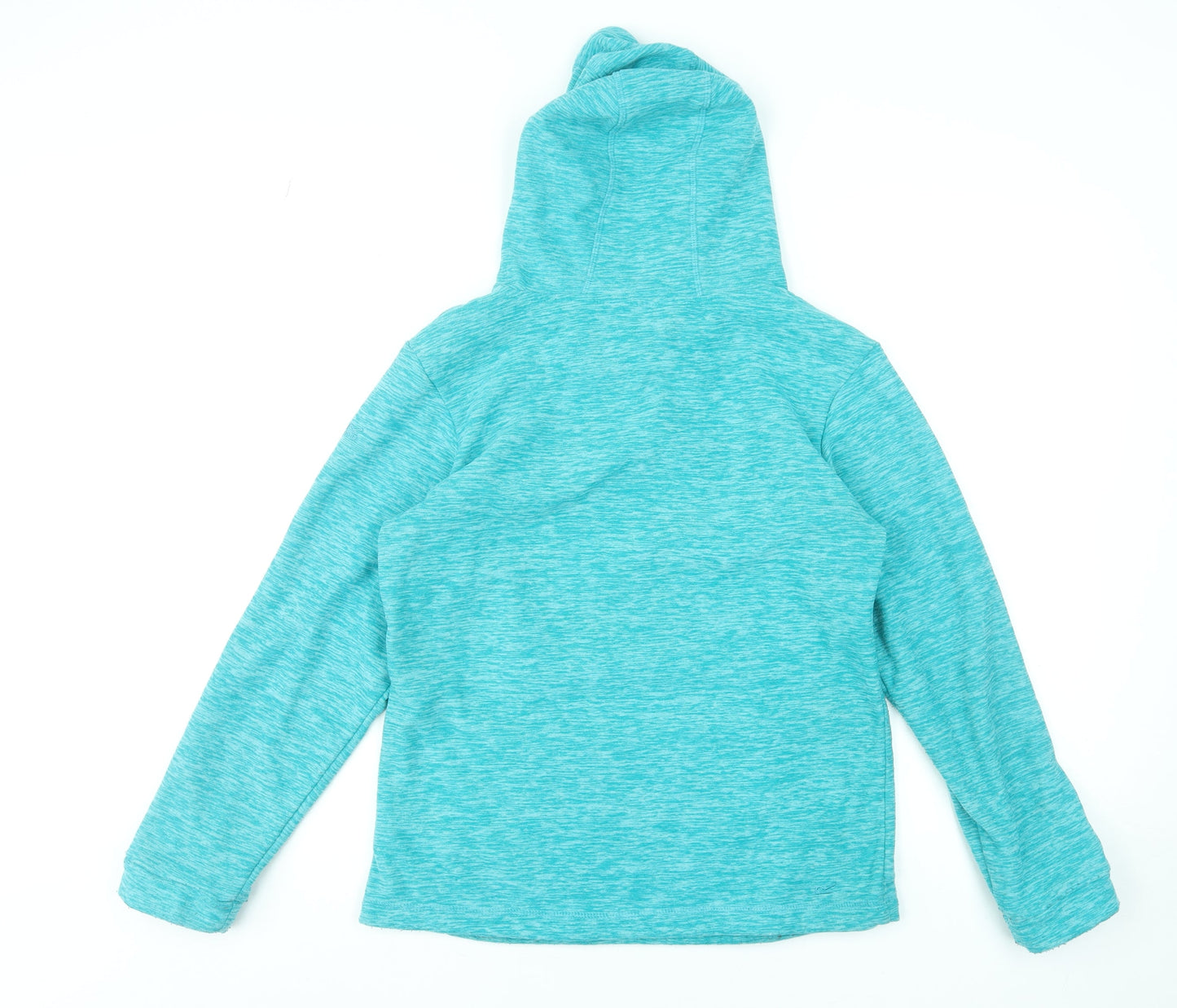 Regatta Girls Blue Hooded Pullover Fleece Hoodie 13-14 Years