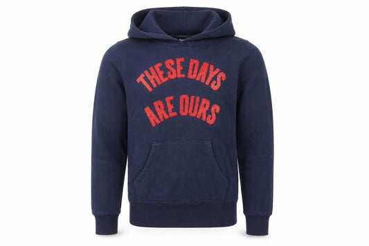 Uniqlo Men’s Blue Graphic Pullover Hoodie Size S Alphabet Bags