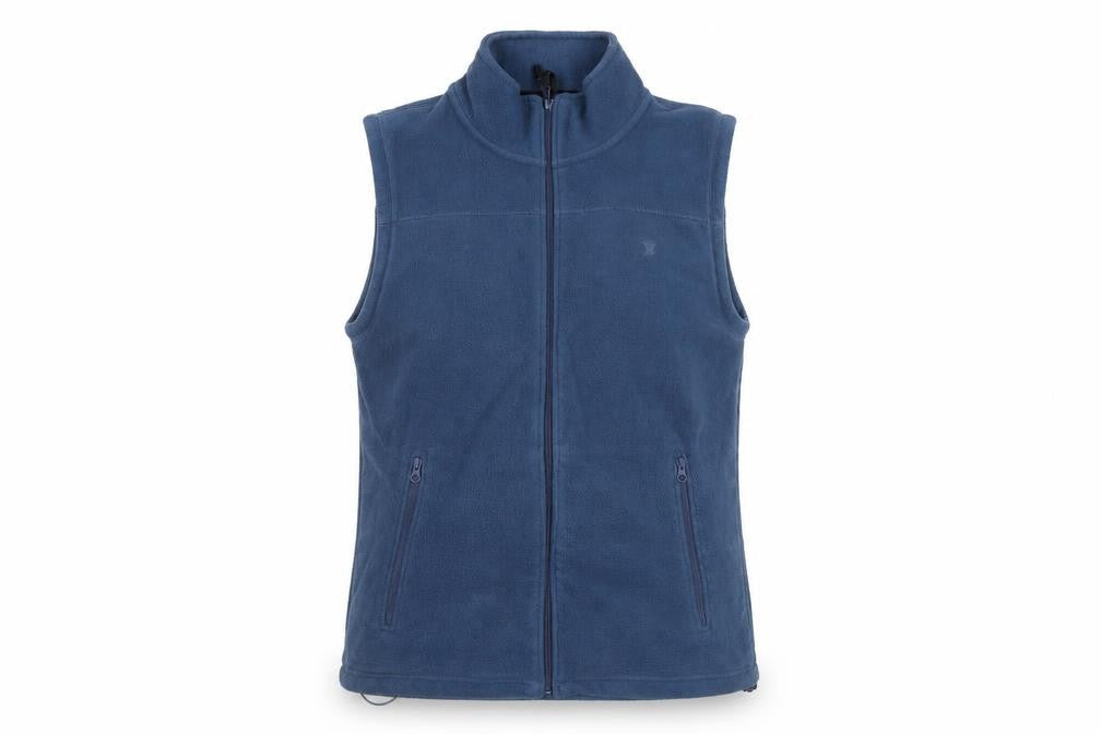 James Pringle Women’s Blue Fleece Bodywarmer Waistcoat Size S